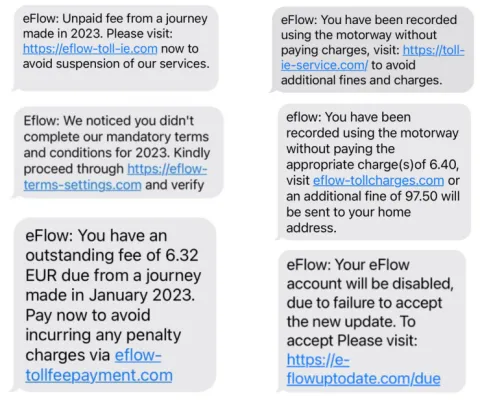 Scam example 